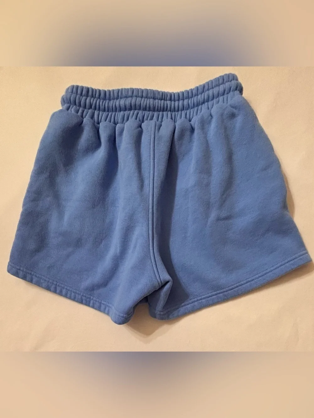 NFINITY Blue Drawstring Athletic Fleece Shorts